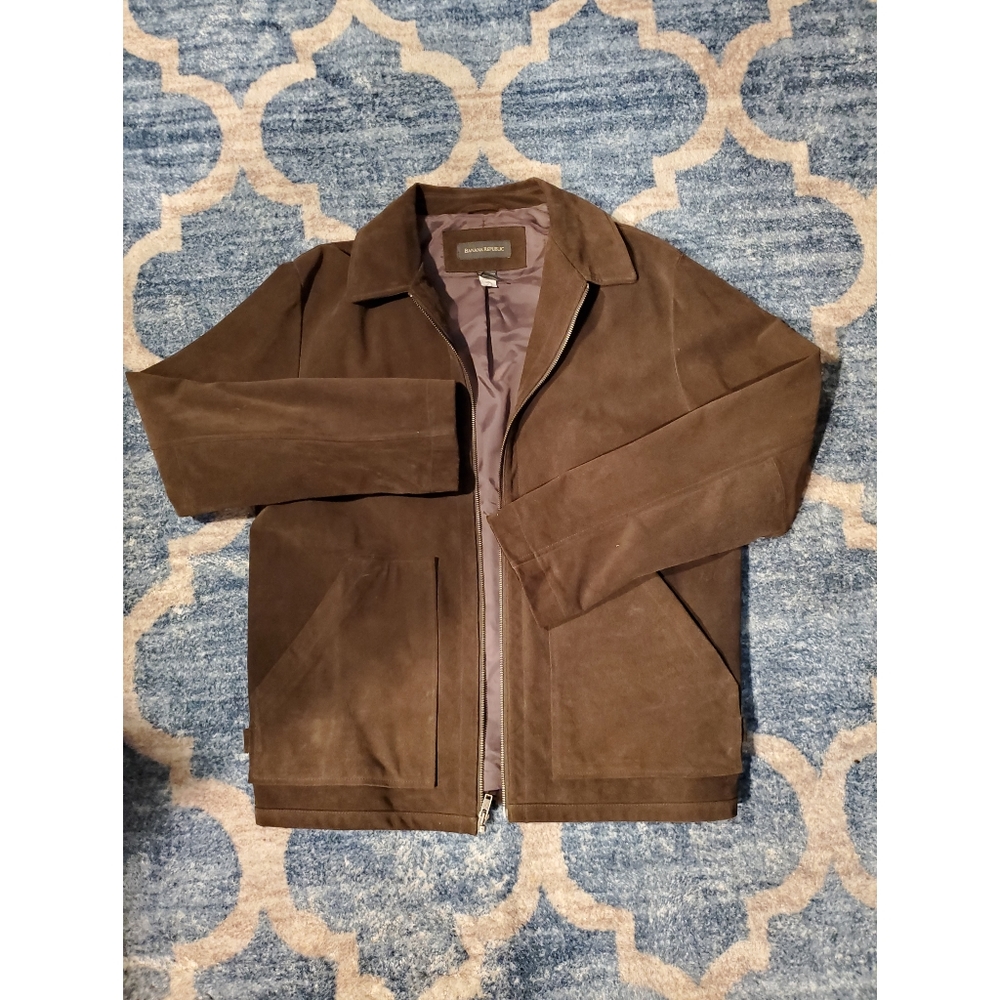 Banana Republic Leather Suede Jacket (M)